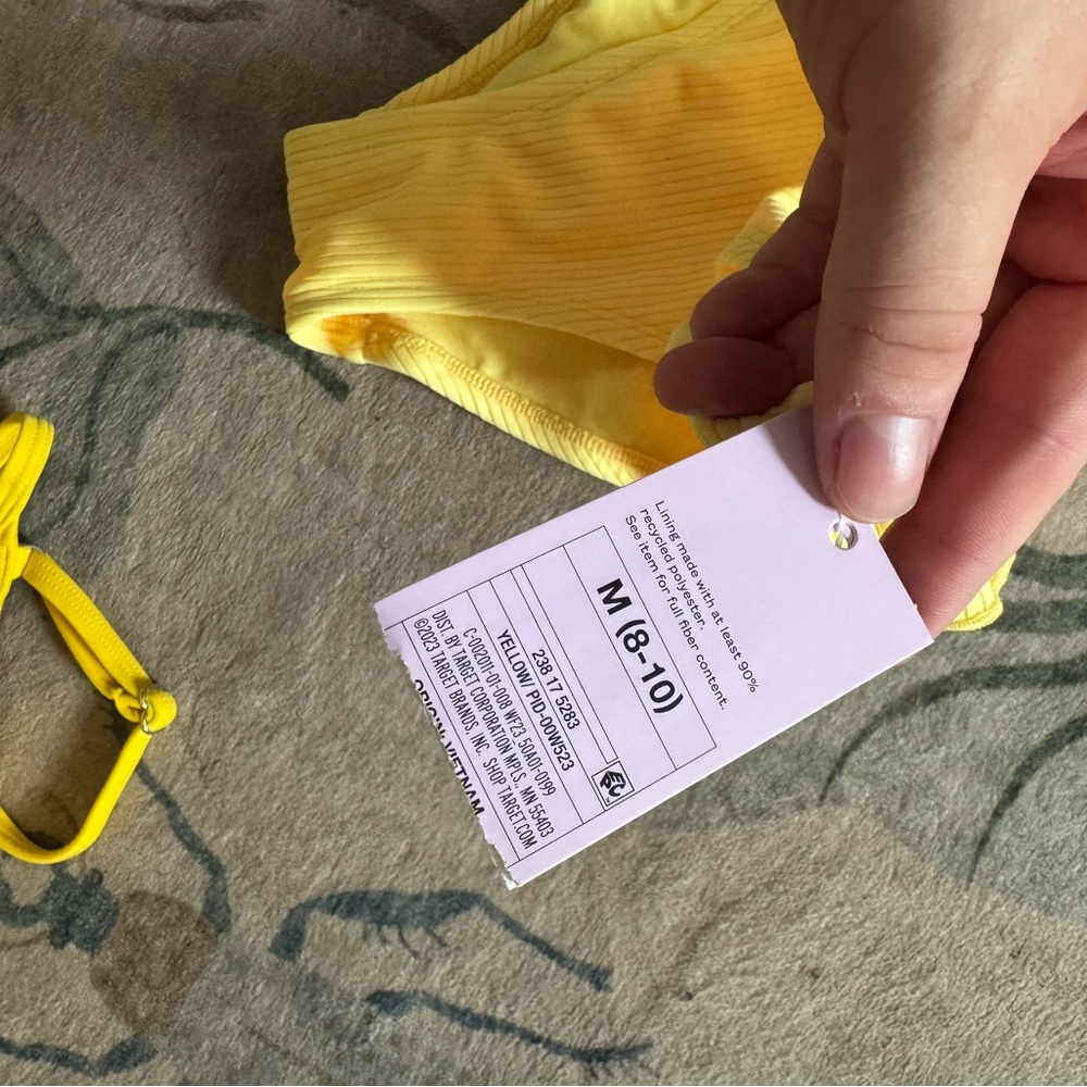 Yellow Ruffle Bikini Bottoms - Picture 4 of 7